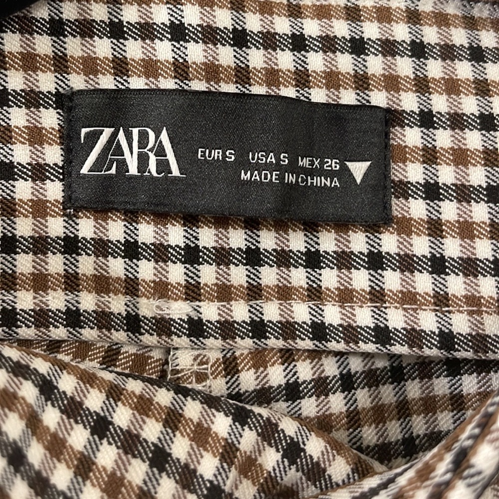 Plaid Zara pant/legging